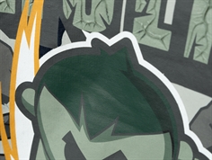 Name It dark sapphire Marvel sweatshirt